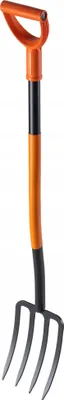 Obrázek produktu pro KADAX vidle "Loten", ergonomické zahradní vidle se 4 hroty, 122 cm