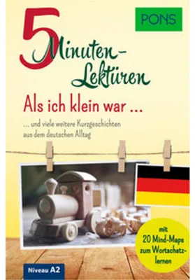 Produktbild von PONS 5-Minuten-Lektüren DaF Als ich klein war (A2)