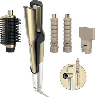 Produktbild von Shark HD6041SEU Lockenstab/Haarglätter gold