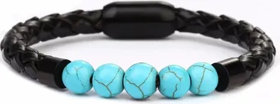 Image de Bracelet DO-33426 Turquoise pour Hommes KP33426
