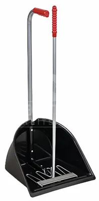 Obrázek produktu pro KERBL Mistboy schwarz H?he 90 cm, Mistkratzer für die Reinigung von Pferdeboxen
