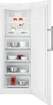 Produktbild von AEG Freistehender-Gefrierschrank / 1550 mm / 226 L / NoFrost AGB332E2NW Weiß
