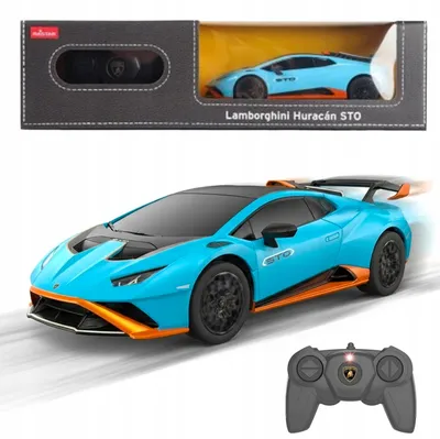 Produktbild von Rastar 98800 Lamborghini Huracan STO, Modell im Maßstab 1:24