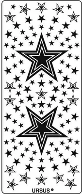 Produktbild von Hologramm-Kreativsticker 10x23cm Motiv 67 VE=5 Stück grün