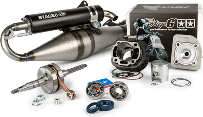 Produktbild von Stage6 Streetrace-Kit, Wydech, Wał Cylindra I 70Cc Cylinder-Kit Do Poziomych Silników Minarelli.