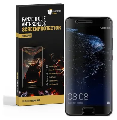 Produktbild von 2x Panzerfolie für Huawei P10 ANTI-SCHOCK Displayschutzfolie Displayfolie KLAR