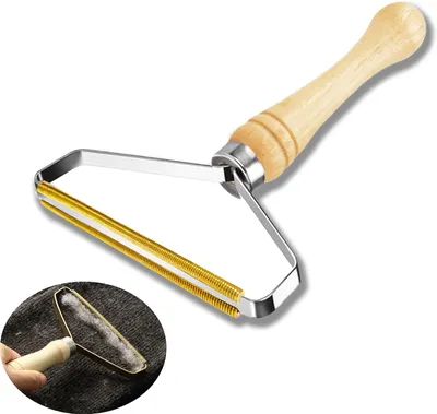 Produktbild von 1Pack Haarentferner Fš¹r Tierhaare, Tierhaarentferner Fš¹r Hunde Katzen, Fusselroller Fš¹r Katzenhaare Hundehaare auf Kleidungsstš¹cken,Bett und Teppich, Wiederverwendbarer Fusselrolle Tierhaare