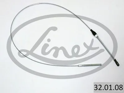 Produktbild von LINEX Handbremsseil Bremsseil 32.01.08 Rechts für OPEL Corsa B Schrägheck (S93) 1078mm