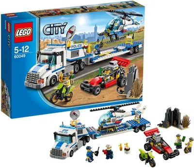 Produktbild von LEGO City Helicopter Transporter, Bausatz, 5 Jahr(e), 382 Stück(e)