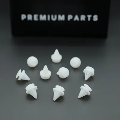 Imagen del producto de 20 clips de fijación para Renault Clio, Megane, Kangoo, Opel Movano, de 8 mm, código OEM 7703077250
