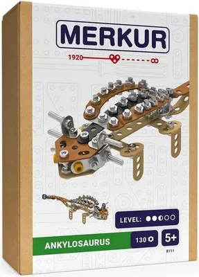 Zdjęcie produktu dla Merkur Dino Ankylosaurus 130 elementów 10998111