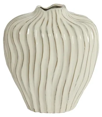 Produktbild von Light & Living - Vase VECHHIA - Weiß - 30x19x35 cm