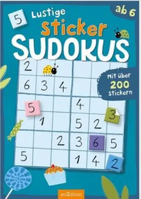 Produktbild von Lustige Sticker-Sudokus - Zahlen