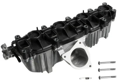 Imagen del producto de PartsTec PTA519-0018: Colector de admisión para VW GOLF VI (5K1), TIGUAN (5N), Passat Variant (3C5) y para AUDI A4 Avant (8K5, B8), A3 Sportback (8PA)