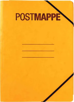 Produktbild von PAGNA Postmappe DIN A4 Karton gelb