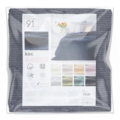 Zdjęcie produktu dla Koc D91 Amber 70x160 cm granatowy