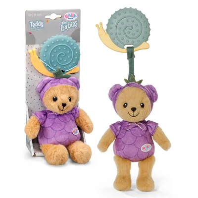 Image de BABY born pour bébés TeddyBlauBeere 18 cm