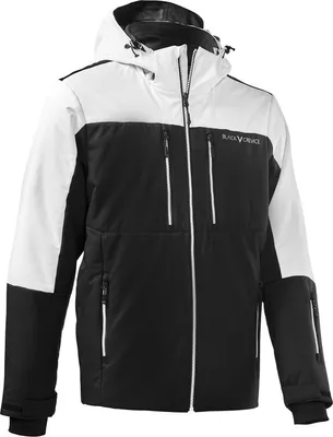 Produktbild von BLACK CREVICE - Herren Wintersport Jacke | Farbe: Schwarz/Weiß | Größe: M