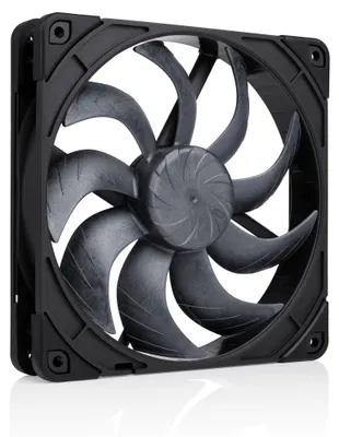 Obrázek produktu pro Noctua NF-A14X25 G2 PWM CHROMAX.BLACK, Ventilátor, 14 cm, 155,6 m³/h, Černá