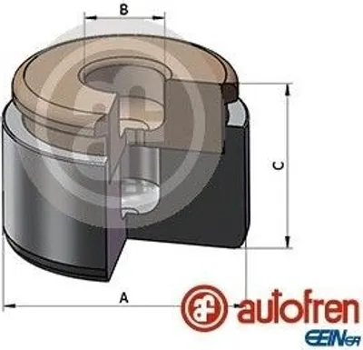 Produktbild von AUTOFREN SEINSA Bremssattel-Kolben für AUDI A6 Avant (4G5, 4GD, C7) 42mm Aluminium