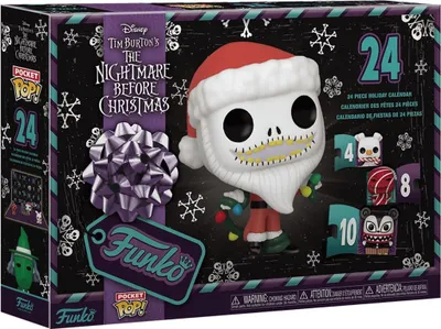 Immagine prodotto di Calendario dell'Avvento Funko Pocket POP! Disney, "Il Grinch", con 24 sorprese