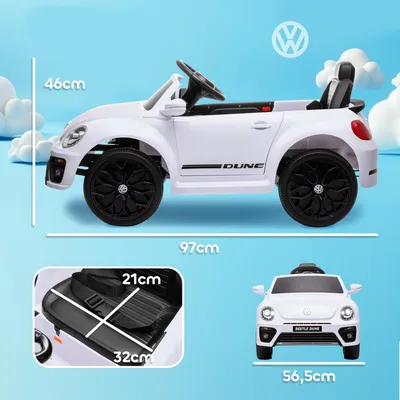Produktbild von AIYAPLAY Kinder Elektroauto 12V Kinderauto mit 2,4G Fernbedienung, Musik, Hupe