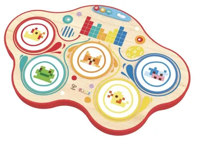 Produktbild von Hape Musikinstrument Dynamische Pixeltrommel