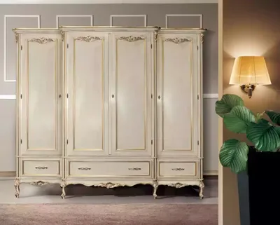 Zdjęcie produktu dla Klasyczna Szafa w Nowoczesnym Stylu Drewniana Szafa Szafy Meble Nowe