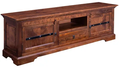 Immagine prodotto di MASSIVMOEBEL24 | mobile TV in legno di Acacia 170x40x55 nougat laccato OXFORD #324