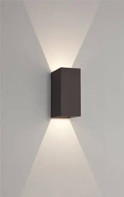 Produktbild von Astro Oslo 160 - LED Outdoor Up Down Wall 2 Licht, Schwarz, IP65
