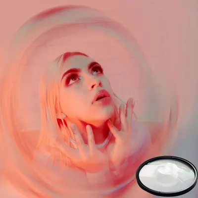 Imagen del producto de Filtro fotográfico de efecto vórtice de 77 mm para fotografía creativa