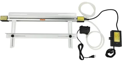 Immagine prodotto di Piegatrice per lastre in acrilico/plastica - Elettrica - 220–240 V - Regolabile da 0 a 420 °C - Larghezza max. 60 cm - Fino a 6 mm - Pompa IPX8 1000 l/h