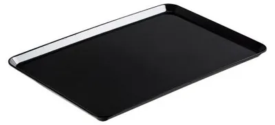 Produktbild von Schwarze Platte 42,0 x 28,0 x 1,7 cm aus Melamin