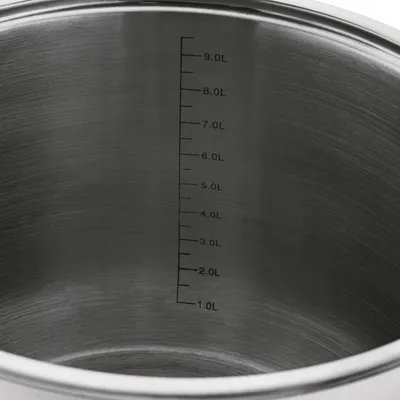 Produktbild von Starke Pro Topf mit Deckel Premio Alto II Edelstahl 10,5 L