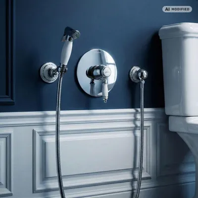 Produktbild von PaulGurkes Unterputz Bidet-Set Intimdusche WC-Brause Hygienedusche
