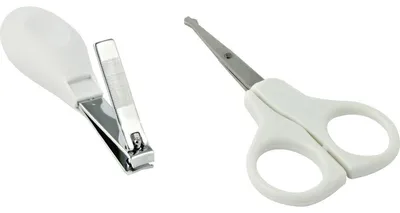 Produktbild von H+H BS 869 Nagelschere + Nagelclip zur Babypflege