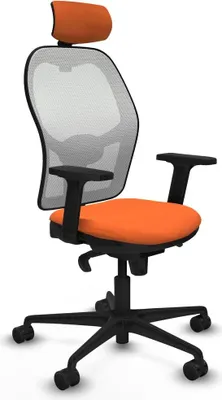 Obrázok produktu pre Kancelárske kreslo s opierkou hlavy Piqueras y Crespo 2D036N2 Orange