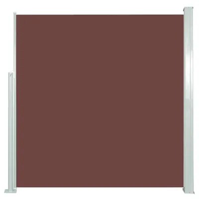 Image de Auvent latéral rétractable 140 x 300 cm Marron