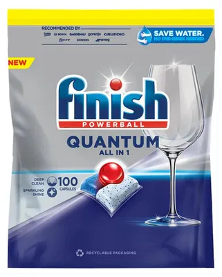 Produktbild von Finish Quantum All-in-1 Spülmaschinentabs, 100 Stück