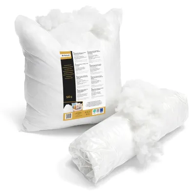 Obrázok produktu pre Elzusha – Výplň do plyšových hračiek a vankúšov, 2 kg, antialergická, biela