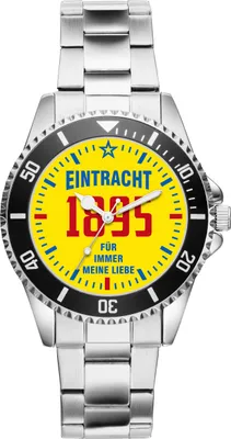 Produktbild von KIESENBERG Herrenuhr Armbanduhr Braunschweig Geschenk Fan Artikel Zubehör Fanartikel Analog Quartz Uhr 11009