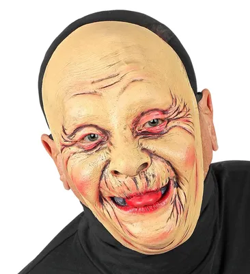 Produktbild von Halbmaske Alte Frau/Oma Latex