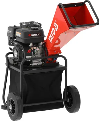 Produktbild von TOYA | Benzin Häcksler, 196cm³, 5.44kM, Benzinmotor, max. 50mm Aststärke, Holz Häcksler Gartenhäcksler