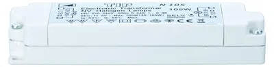 Produktbild von TIP VDE Elektroniktrafo 35-105W 230/12V 105VA Weiß