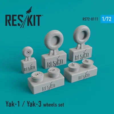 Produktbild von ResKit RS72-0111 - 1:72 Yak-1/Yak-3 wheels set