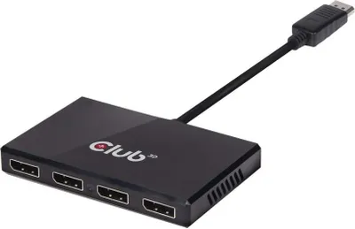 Produktbild von Club3D Multi Streaming Transport Hub 1xDP->4xDP  SenseVision Polybeutel