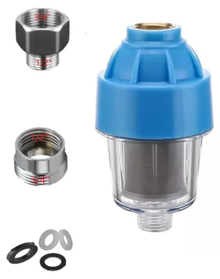 Wasserfilter 3/4 Zoll mit 40 µm Sieb und 5 µm Patrone