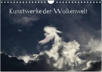 Produktbild von Wolken-Kunstwerke (Wandkalender 2025 DIN A4 quer), CALVENDO Monatskalender