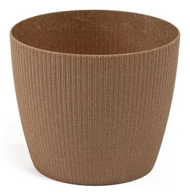 Obrázek produktu pro LAMELA spolka z organiczona odpowiedzi. Obal na květináč MAGNOLIA ECO - jumper natur Ø 26 cm