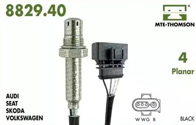 Produktbild von VEGAZ Lambdasonde Planarsonde Beheizt ULS-267